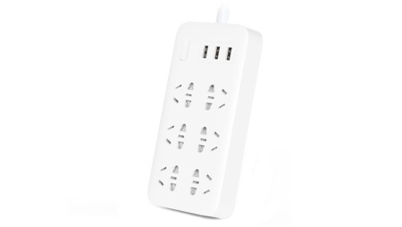 Купить Xiaomi Mi Power Strip (6 розеток+3 USB порта) White