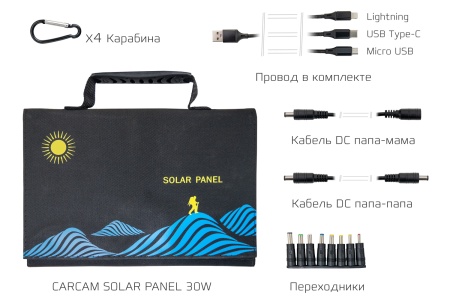 Купить CARCAM SOLAR PANEL 30W