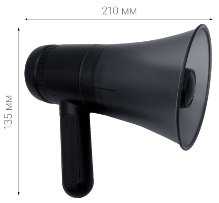 Купить Handheld Megaphone Talk/Rec/Play/Siren/Music/U disk/TF card/Bluetooth 30W 1800mAh (219)