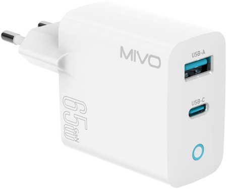 Купить Mivo MP-650Q Quick Charger 65W GaN
