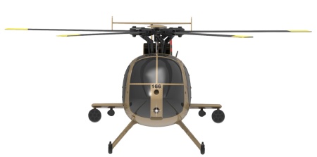 Купить RC ERA C189 MD500 Gyro Stabilized Helicopter Military camouflage 