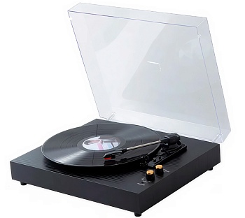 Купить Years Stay Vinyl Record Player (HY-T09A) Walnut Wood Black