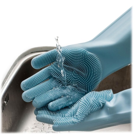 Купить Xiaomi Silicone Cleaning Glove Blue (HH674)