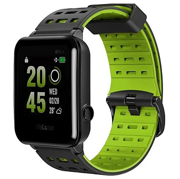 Купить смарт-часы XIAOMI WELOOP HEY 3S - GREEN с функциями фитнес-трекера. 