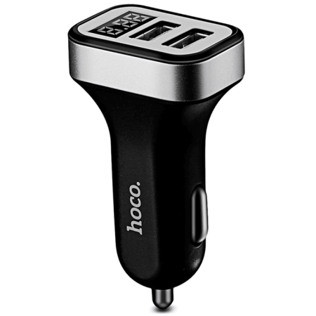 Купить разветвитель прикуривателя Hoco Z3 Black