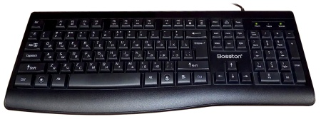 Купить Bosston Wired Office Keyboard X18 Black