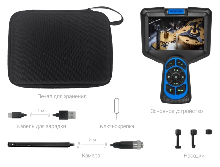 Купить CARCAM ENDO 360 Rotation Dual Lens MS70