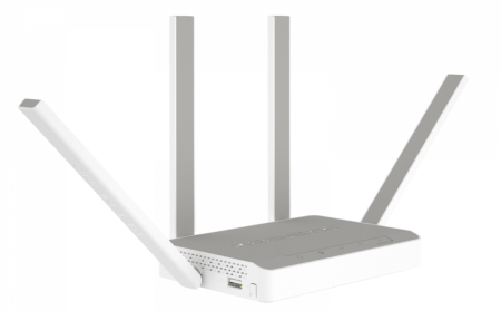 Купить Wi-Fi роутер с двухдиапазонной 2,4 и 5 ГГц точкой доступа Wi-Fi ZYXEL Keenetic Extra