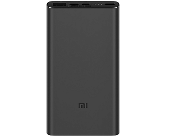 Купить Xiaomi Mi Power Bank 3 10000 mAh Black (PLM12ZM)