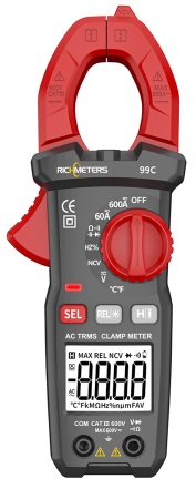 Купить RichMeters RM99C Цифровые токовые клещи 