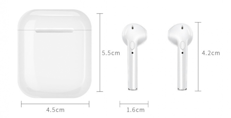 Bluetooth-наушники с кейсом для подзарядки iFans i9s