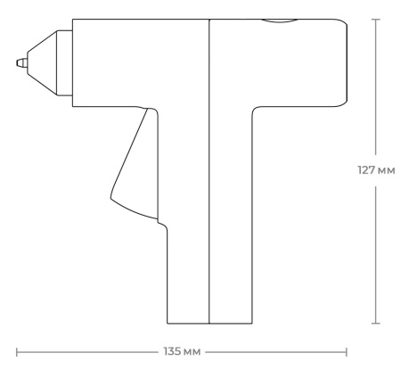 Купить Xiaomi Hoto Lithium Glue Gun (QWRJQ001) White/Gray