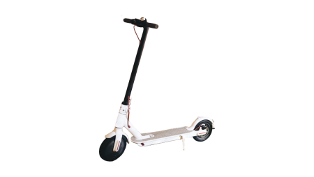 Купить электросамокат Xiaomi Mijia Electric Scooter M365 - белый с запасом хода 30 километров на скорости 25 км/ч
