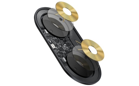 Купить Xiaomi Baseus Simple 2 in 1 Wireless Charger черный