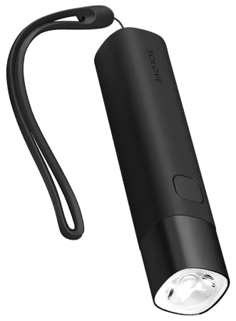 Купить Xiaomi Solove X3S Portable Flashlight Power Bank Black
