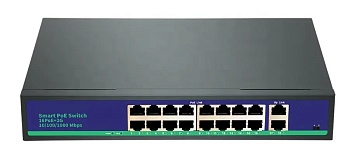 Купить CARCAM Standard 16+2 Full Gigabit PoE Switch (ССG1620GB)