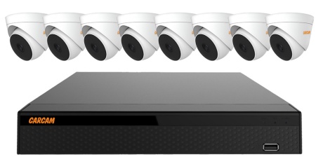 Купить CARCAM 8CH XVR KIT 3008/2075X8