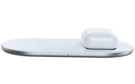 Купить Xiaomi Baseus Simple 2 in 1 Wireless Charger белый