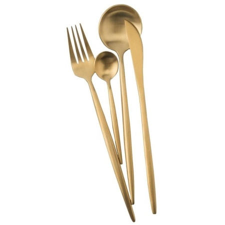 Купить набор столовых приборов Xiaomi Maison Maxx Modern Flatware Set Gold