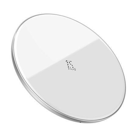 Купить Baseus Simple Wireless Charger 15W White (WXJK-B02)