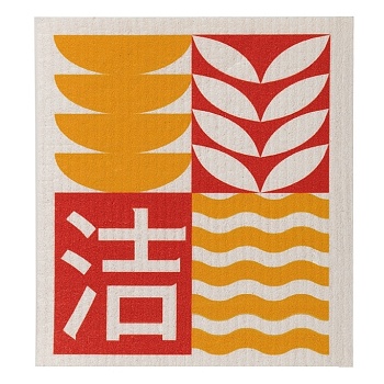 Купить Xiaomi Zhiwu Wood Pulp Cotton Rag Dishcloth (ZCQJ005-5) (5шт)