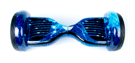 Купить гироскутер Гироскутер CARCAM SMART BALANCE Blue Space 10.5 с запасом хода 20 км на скорости до 20 км/ч