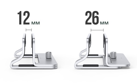 Купить Ugreen LP258 Vertical Laptop Stand Silver