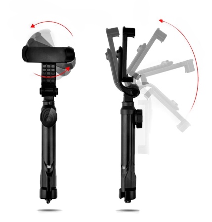 Купить Selfie Stick Tripod Bluetooth XT-10P Black