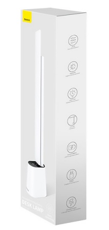 Купить Baseus Smart Eye Series Charging Folding Reading Desk Lamp White (DGZG-02)