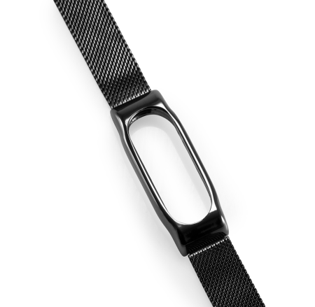 Ремешок для Mi Band 2 Steel черный