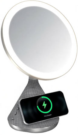 Купить SenCiciMen Multi Functional Mirror with Speaker and Magsafe Charger (SCMW02243) Silver