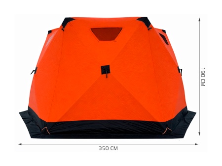 Купить CARCAM Winter Camping Tent 350×350×190cm Orange