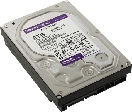 Купить WD Purple WD82PURX, 8ТБ, HDD, SATA III, 3.5"