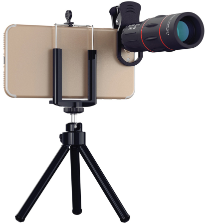 Купить Apexel 18X Telephoto Lens With Tripod (T18XZJ)