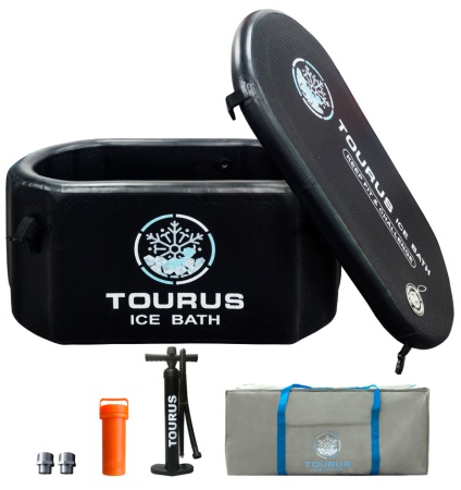 Купить Tourus Inflatable Ice Bath 136x70x62cm 395L Black TS-CP03