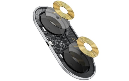 Купить Xiaomi Baseus Simple 2 in 1 Wireless Charger белый