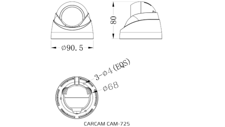 Купить CARCAM CAM-725