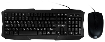Купить Bosston Wired Office Keyboard and Mouse Combo (S6600) Black