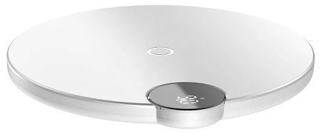 Купить Baseus Digtal LED Display Wireless Charger, White (WXSX-02)