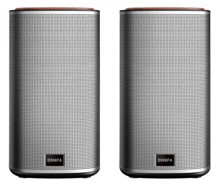 Купить Xiaomi Binnifa Desktop Computer Stereo Bluetooth Speaker 2D Silver