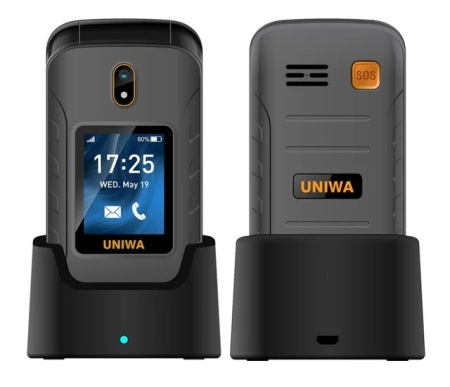 Купить UNIWA V909T Flip Phone Gray