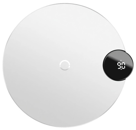Купить Baseus Digtal LED Display Wireless Charger, White (WXSX-02)