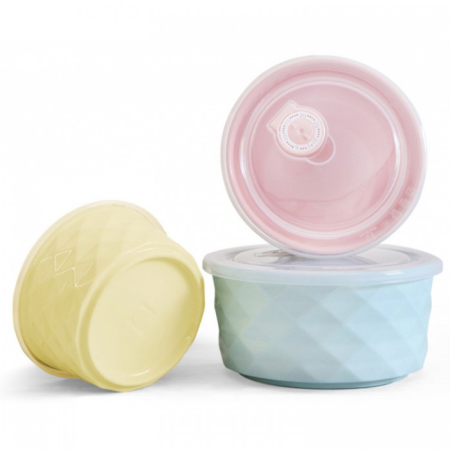 Набор керамических контейнеров для еды Xiaomi Bowl Fresh (3 pcs)