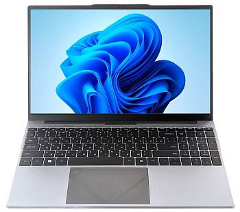 Купить 15.6" Notebook Intel N5095 2.0 GHz, RAM 16GB, SSD 512GB, WiFi, Bluetooth, Silver , Black Keyboard Ru