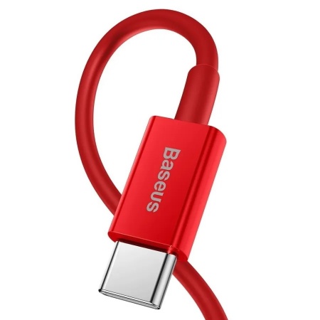 Купить Baseus Superior Series Fast Charging, Type-C - Lightning, 20W, 1 м, Red (CATLYS-A09)