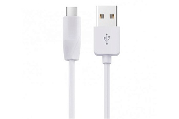 Кабель micro USB 1X 1М белый HOCO