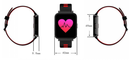 Часы CARCAM Smart Watch SN10 Red