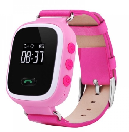 Детские часы с GPS Smart Baby Watch CARCAM Q60S розовые