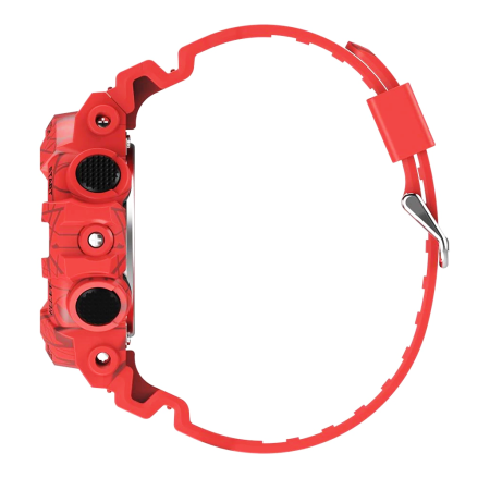 Ударопрочные и водонепроницаемые смарт-часы CARCAM SMART WATCH EX16C - RED