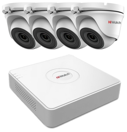 Купить HiWatch KIT 4 C4M2